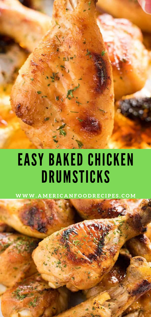Easy Baked Chicken Drumsticks Recipe By Mom