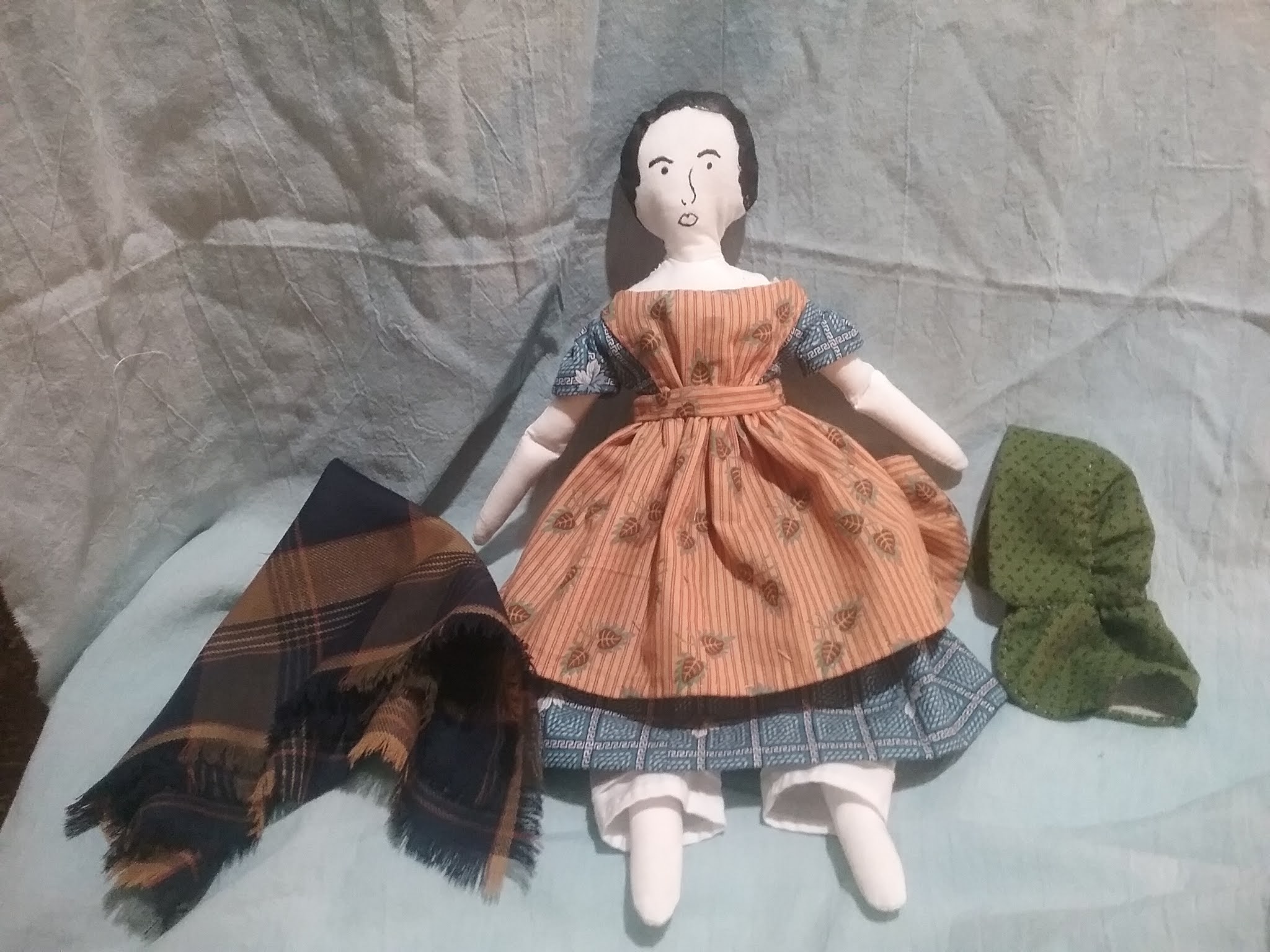 Cloth Girl Doll Beth's Bobbins