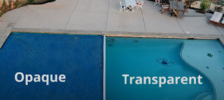 Opaque vs transparent
