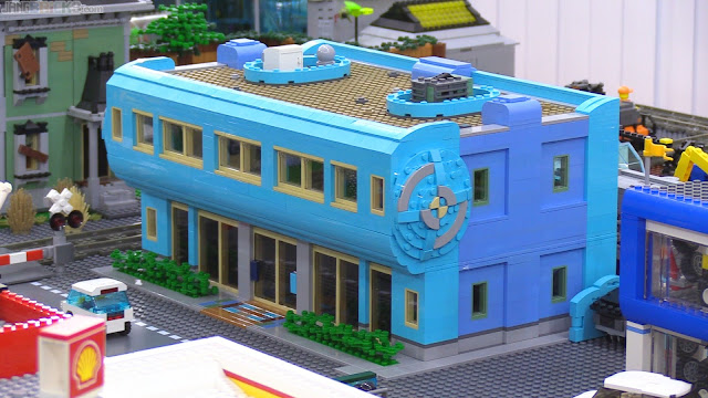 170501a Lego Blauhaus Building Moc Complete