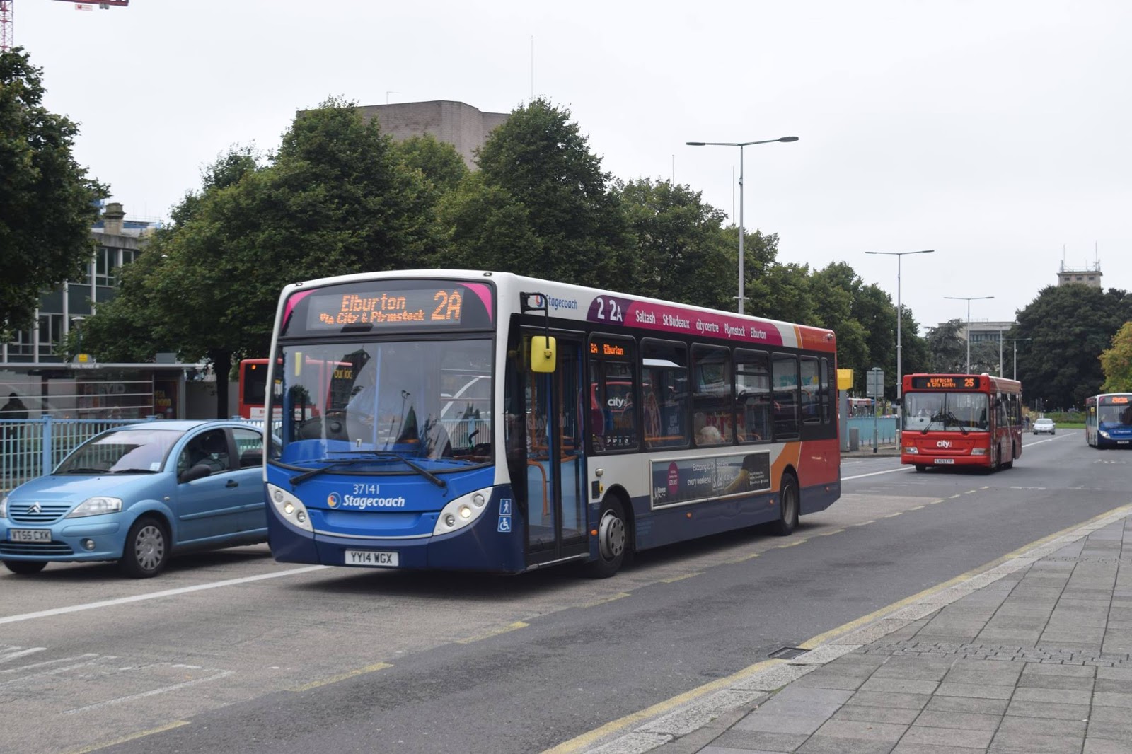 Buses around Plymouth New Routes and Branding Bonaza