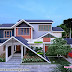 Traditional sloping roof house 2893 square feet