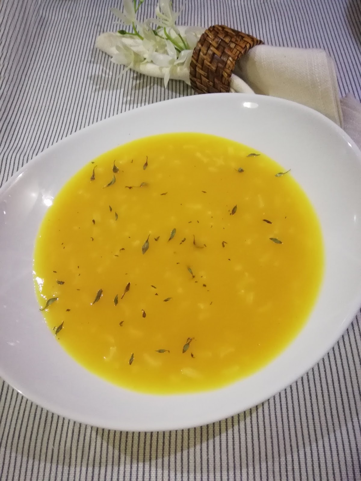 Ideias Aromáticas Creme de legumes