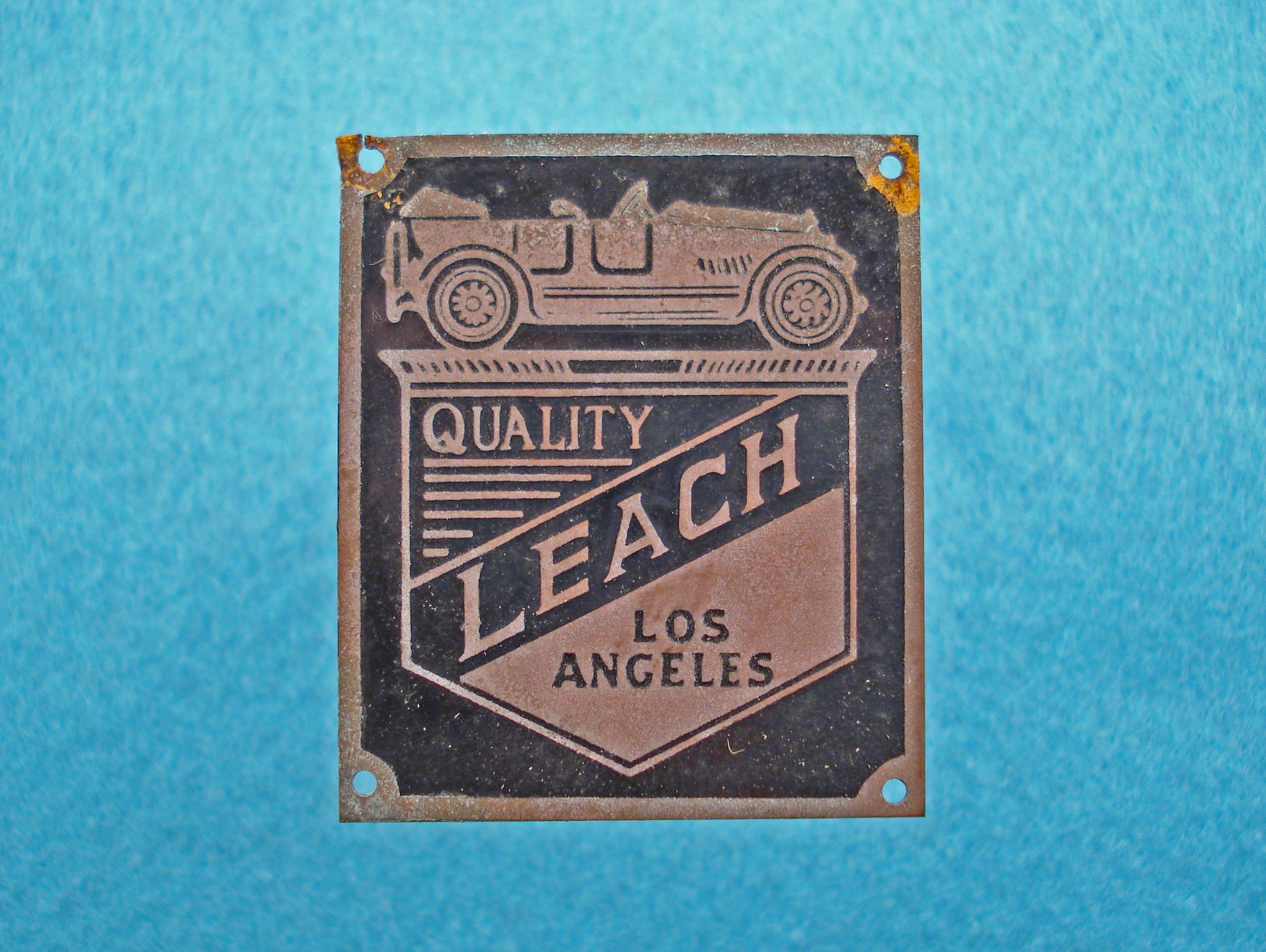 American Auto Emblems LEACH