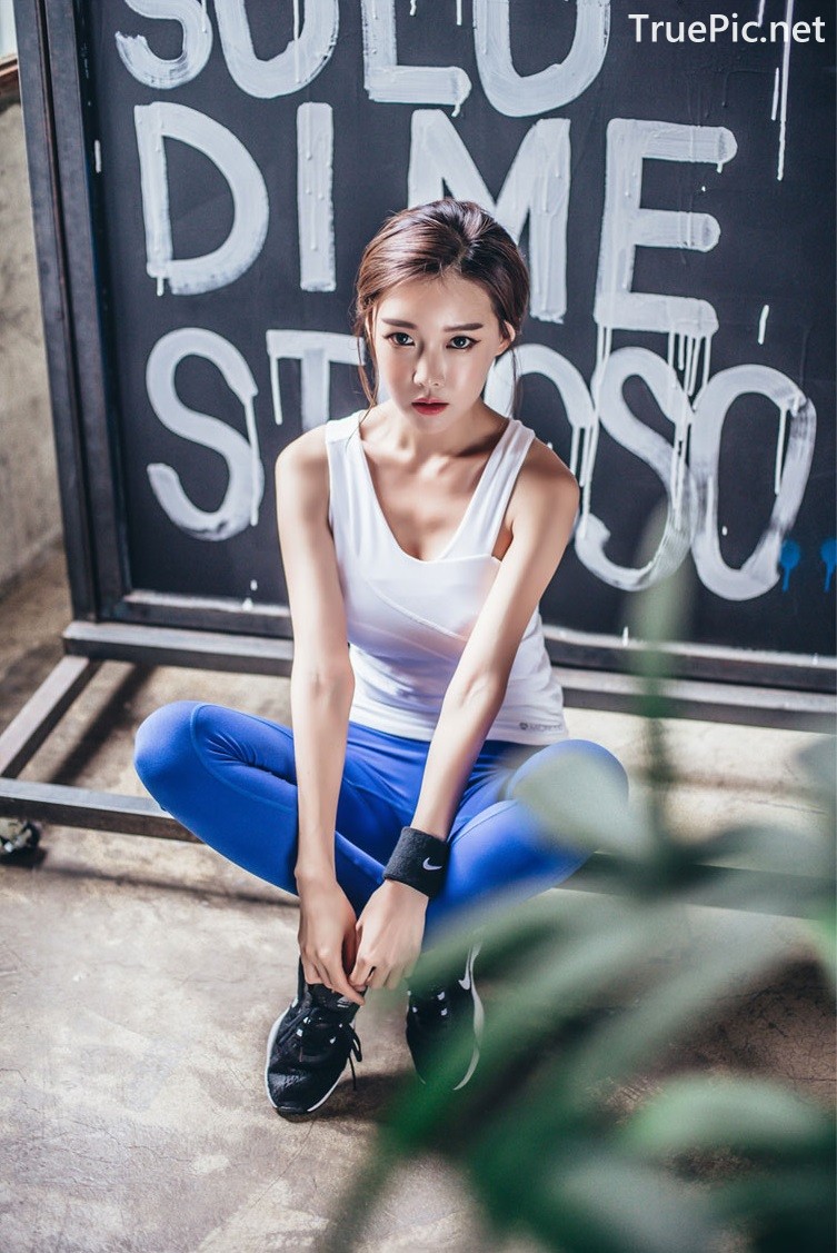Image Korean Fashion Model - Yoon Ae Ji - Fitness Set Collection - TruePic.net - Picture-25