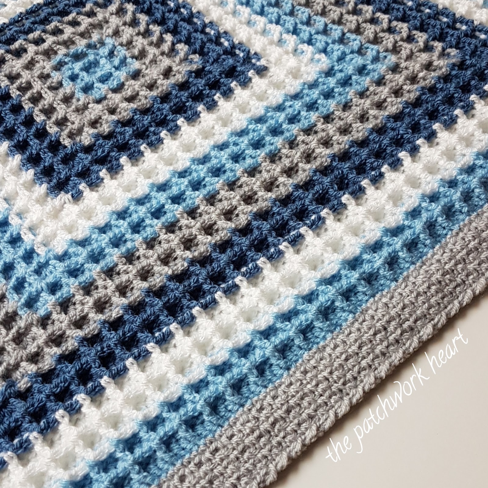 The Patchwork Heart: The waffle blanket