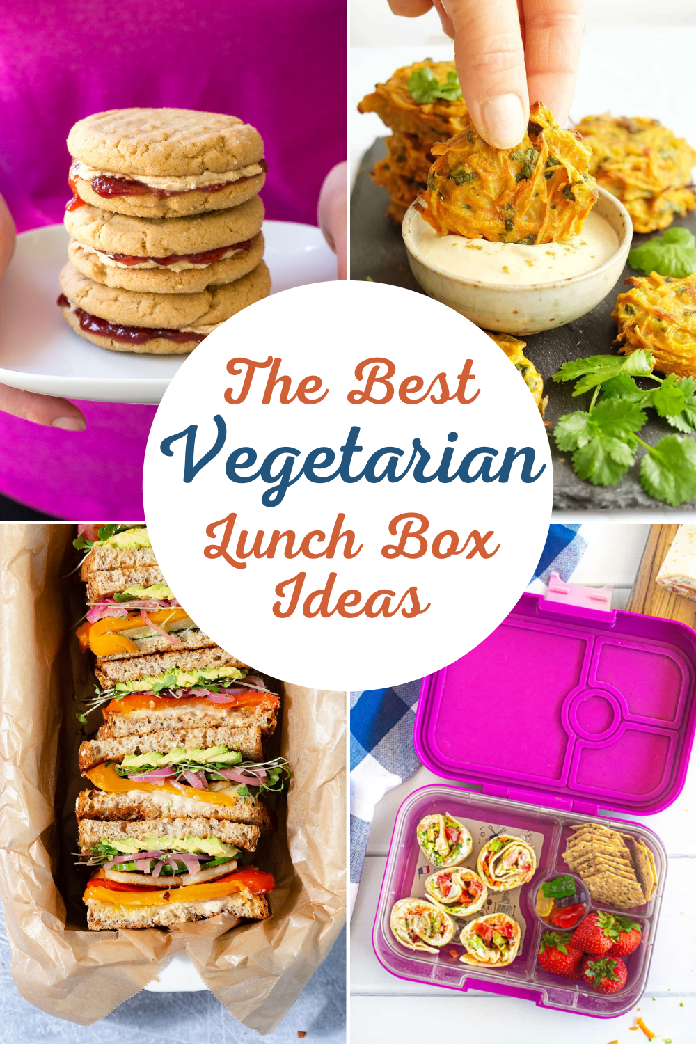 18 of the BEST Vegetarian Lunch Ideas Perfect for Lunch Boxes
