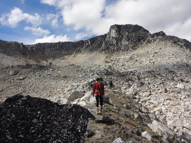 Mt. Aragorn summit in background, Tolkien Group, BC