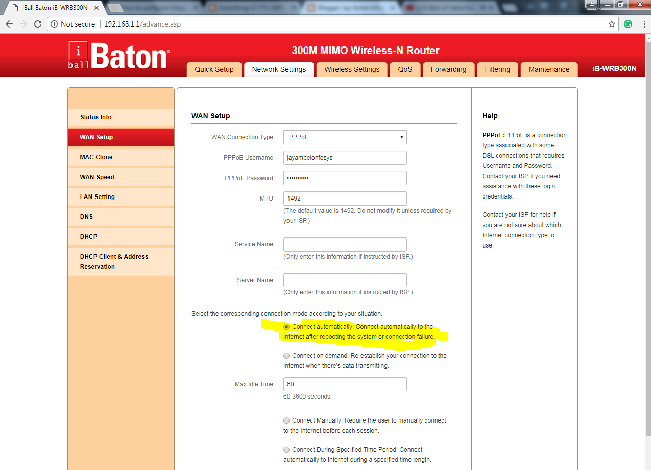 How To Configure Router For GTPL Broadband?? Jay Ambe Infosys