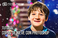 Copos de nieve con Photoshop Copos de nieve con Photoshop