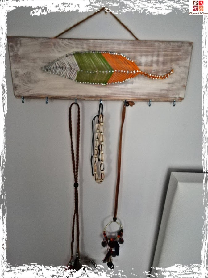 colgador con hilorama