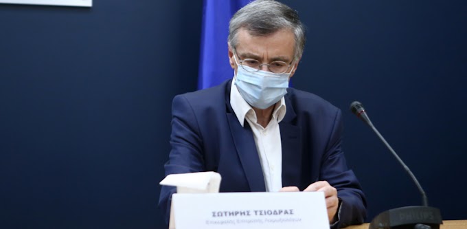   Τσιόδρας:   Έως 18 ώρες την ημέρα φοράω μάσκα