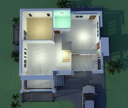 11 inspirasi model rumah dengan teras tinggi