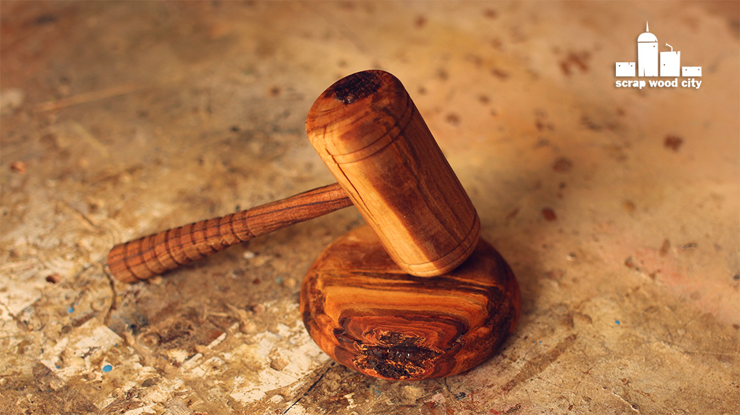 scrap wood city How to make a DIY judge's mallet ( gavel )
