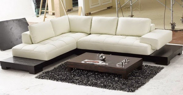 Leather sofas modern design