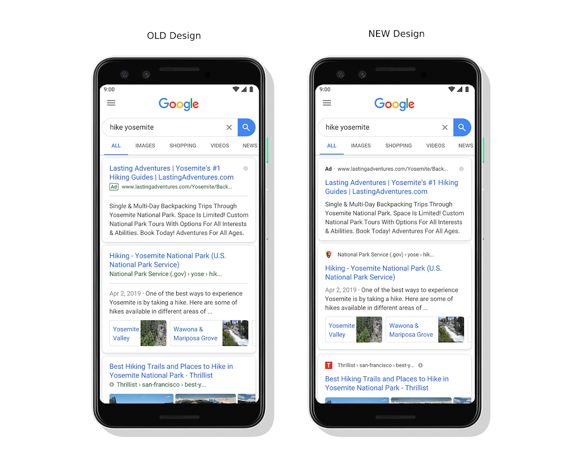 Google Announces a Major Design Update for its Mobile Search Results Including Favicons!