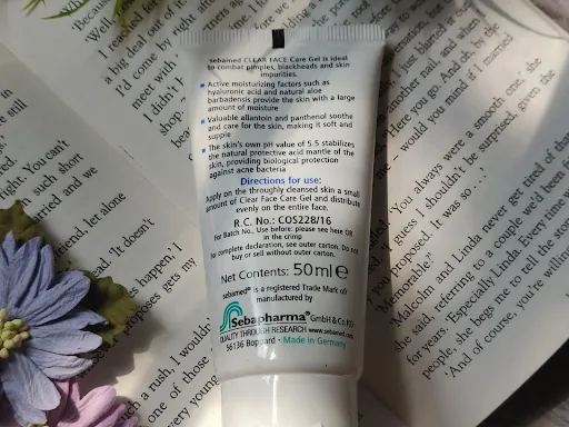 Sebamed Clear Face Care Gel Review Sebamed Clear Face Care Gel Review