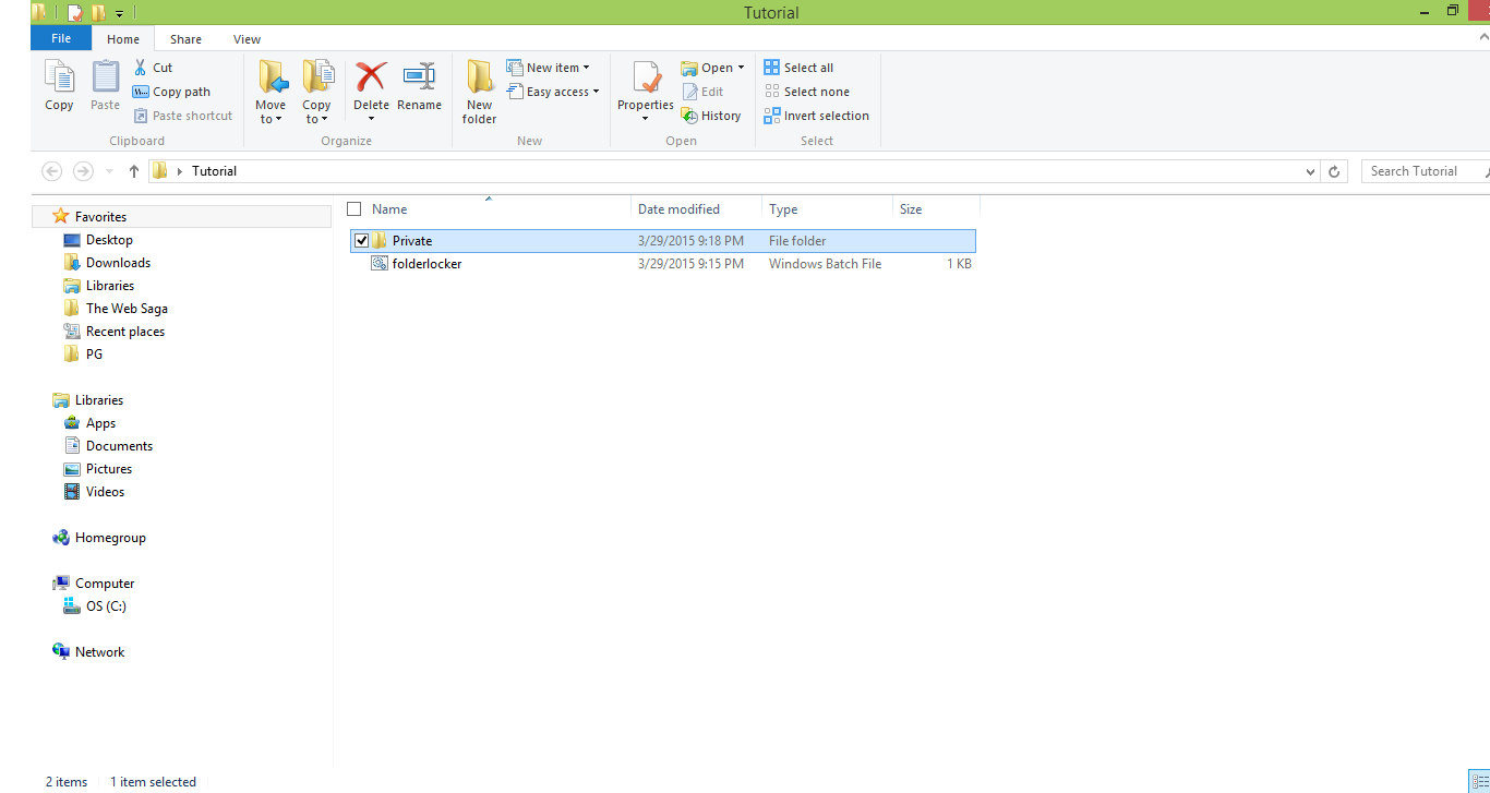 How To Lock A Folder Through Notepad...? The  Saga