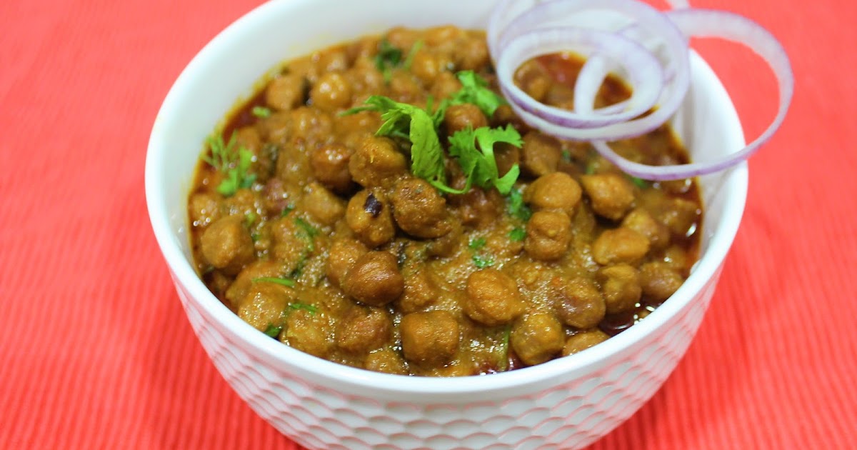 Chana Masala Recipe - Chana Nu Shaak - Gujarati Rasoi