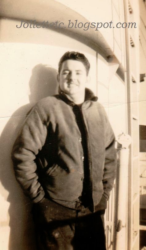 Unknown sailor on USCGC Eastwind 1946 or 47