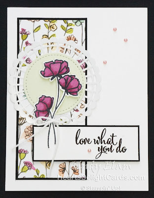 Heart's Delight Cards, Love What You Do, Share What You Love Suite, Any Occasion Card, Stampin' Up!