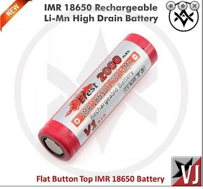 Effest 2000mAh 18650 batteries