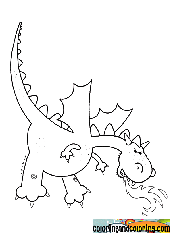 Dragon Tales Emmy Coloring Pages - art-bald