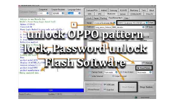 Remove Pattern Lock or Lock Screen in OPPO Software Free Download