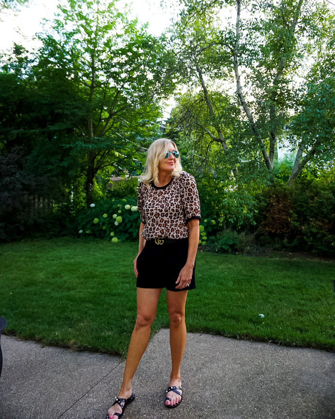 Easy Animal Print Summer Outfit