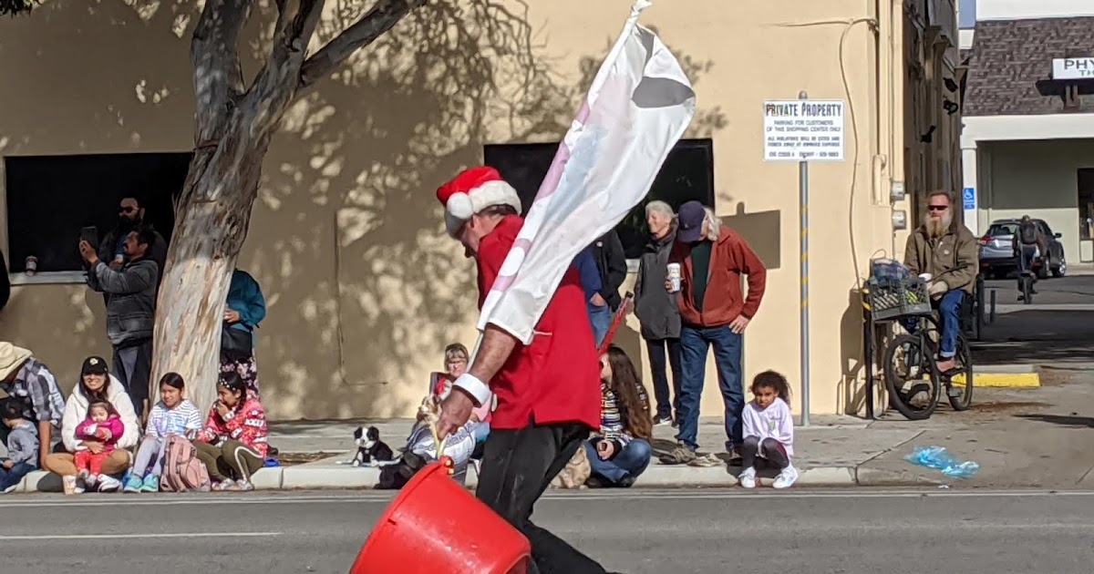 Los Osos Sewer Saga Los Osos Christmas Parade Poop Picked Up