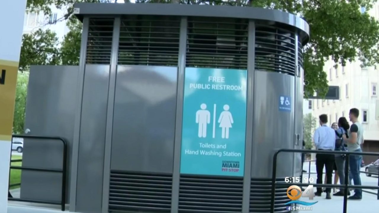 Here’s how much Miami’s new restroom for the homeless cost complete