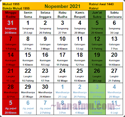 kalender jawa bulan november 2021 - kanalmu kalender jawa bulan november 2021 - kanalmu