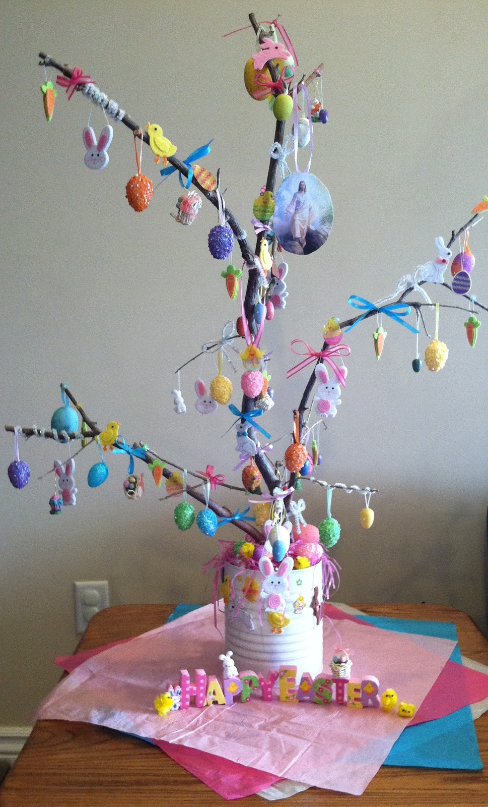 Fancy Meeting Ewe Kids Holiday Tree Craft Easter