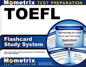 TOEFL Flashcard Study System: TOEFL Exam Practice Questions & Review for the Test Of English as a Foreign Language (Cards)