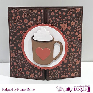 Stamps: But First Coffee Stamp/Die Duos: Cocoa & Coffee  Dies: Pop Out Card With Layers, Circles, Scalloped Circles  Papers Collection: Latte Love 