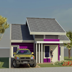28+ Desain 3D Rumah Minimalis 1 Lantai Gif