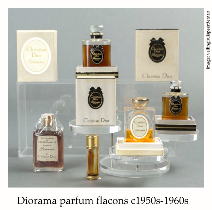 Diorama Dior pure parfum 3,6 ml. Rare, vintage 1960s. Sealed bottle – My  old perfume