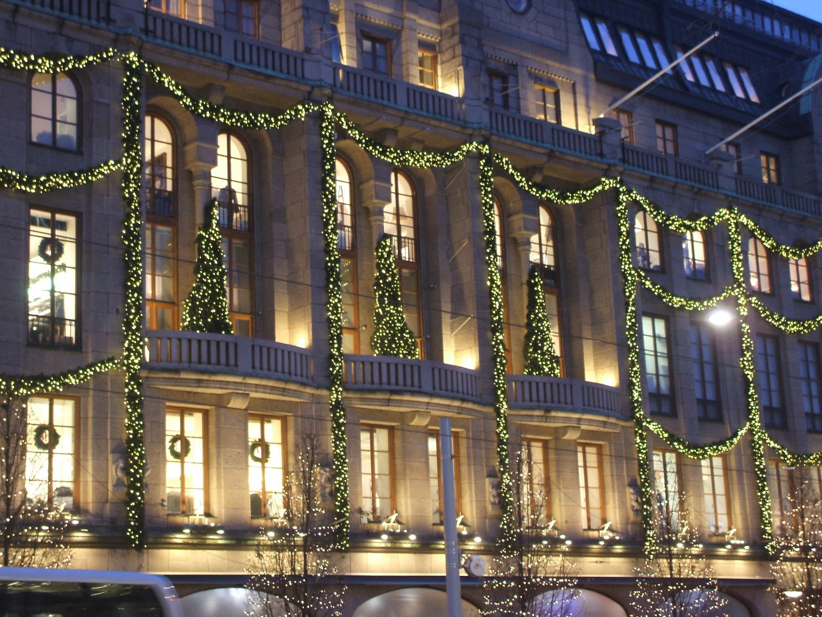 HusetKakornaLivet Julskyltning NK