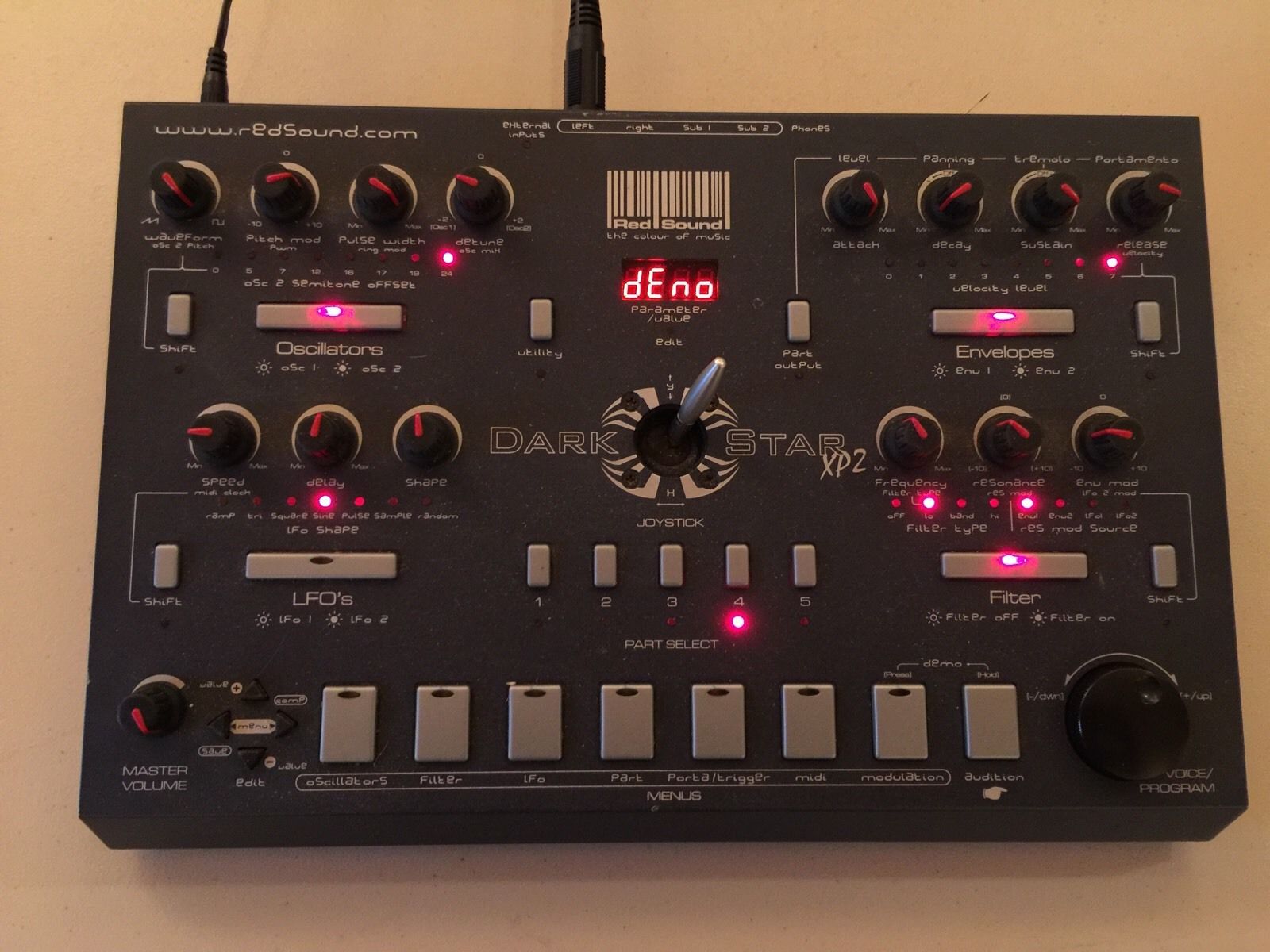 Doepfer Dark Energy Patch Sheet Metal