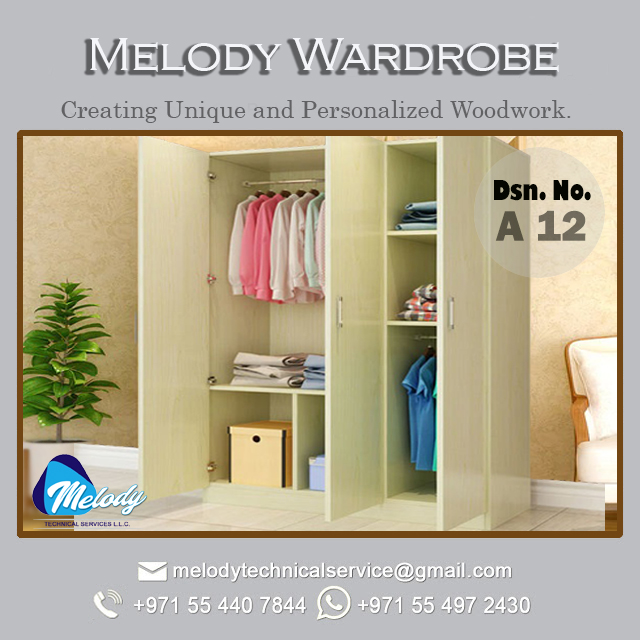 Affordable Prices Wooden Wardrobes / Builtin Closet in Dubai And Abu Dhabi