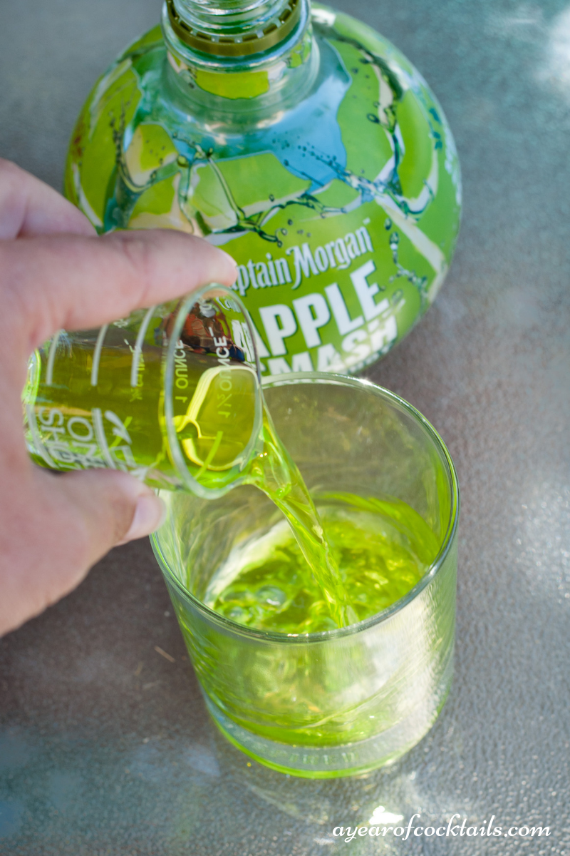 Captain Apple Smash & Soda A Year of Cocktails