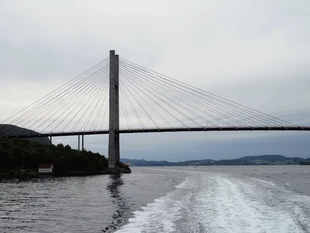 Nordhorda land bridge in Bergen