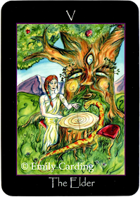Tarot of the Sidhe The Elder Emily Carding
