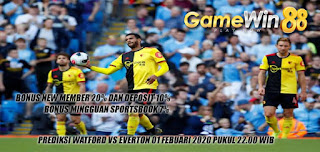 Prediksi Watford vs Everton 01 Februari 2020 Pukul 22.00 WIB