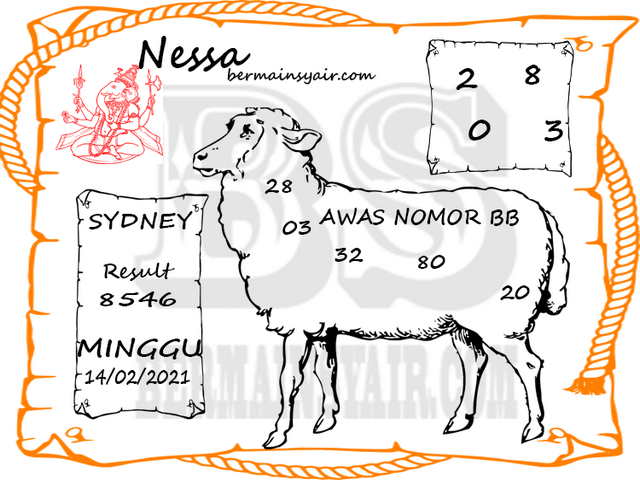 Syair Sydney Minggu hari ini 14 Februari 2021 Royal Syair