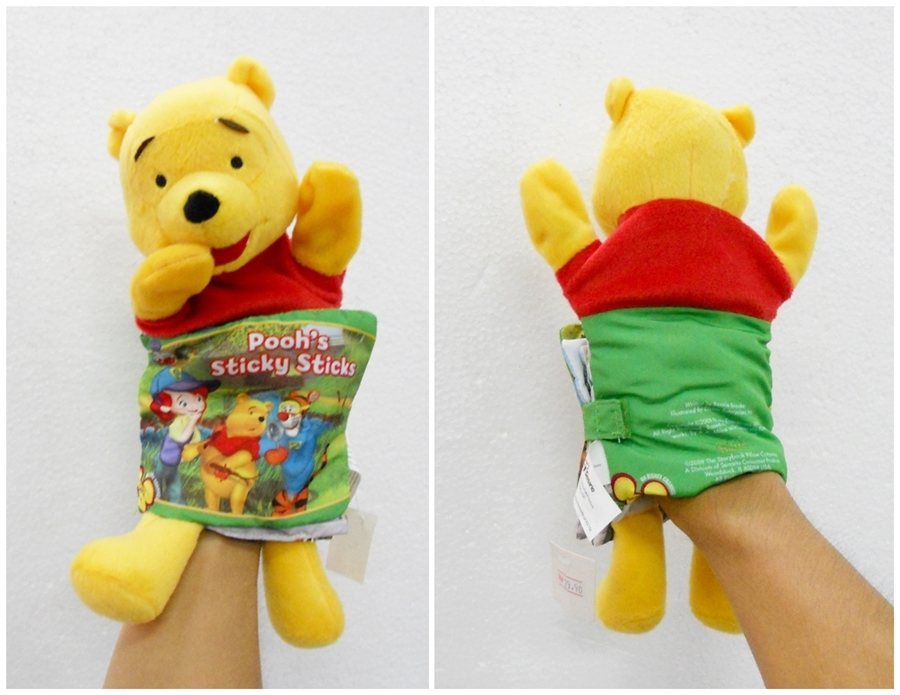 BongBongIdea DISNEY WINNIE POOH HAND PUPPET CLOTH BOOK