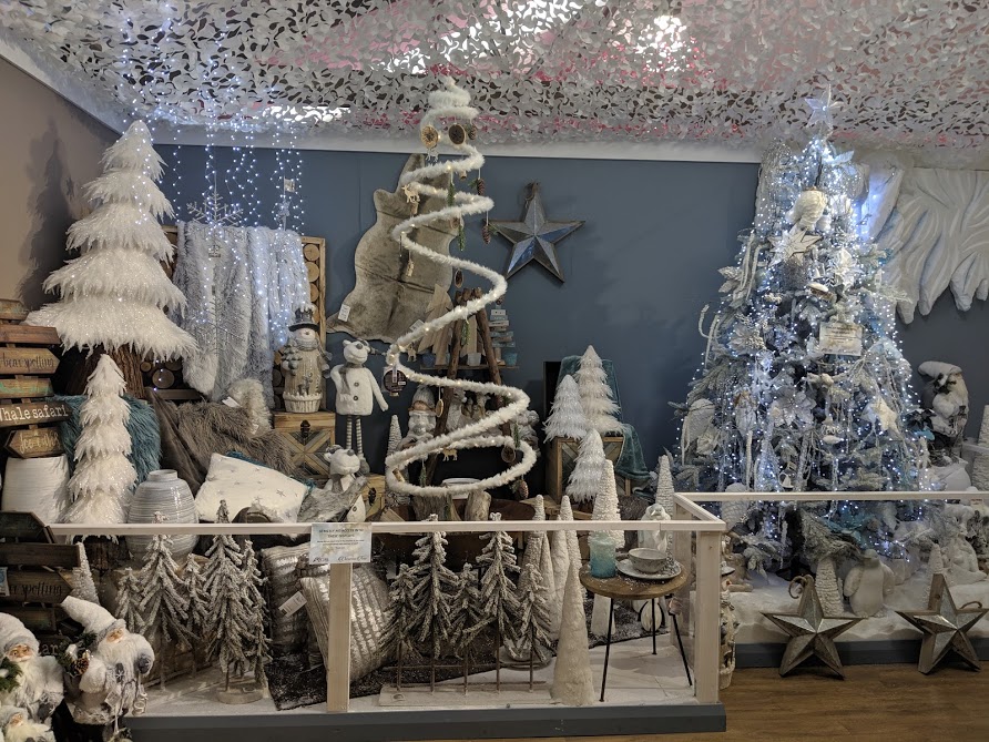 Christmas Decorations at Azure Garden Centre