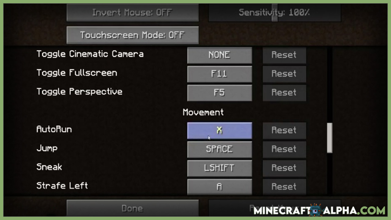 Minecraft Auto Run Mod 1.12.2 (Hotkey for Autorun)