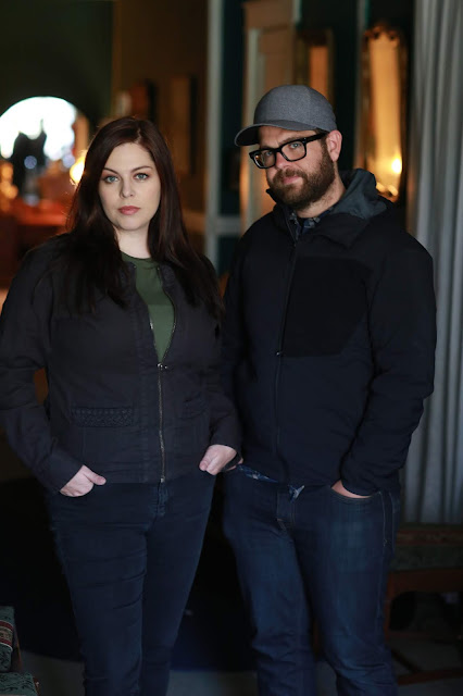 Paranormal investigators and “Portals to Hell” hosts Jack Osbourne and Katrina Weidman.