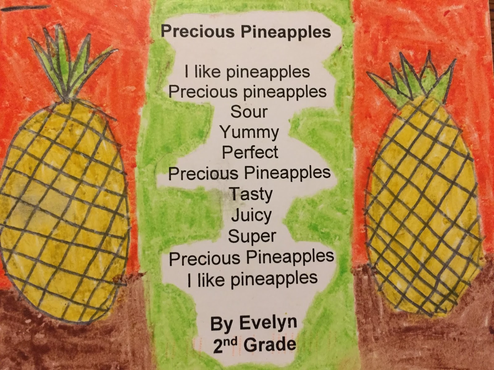 A Year of Reading Poetry Friday Pineapple
